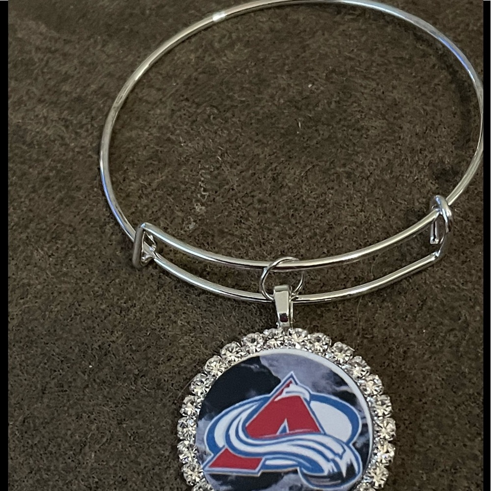Colorado avalanche bracelet